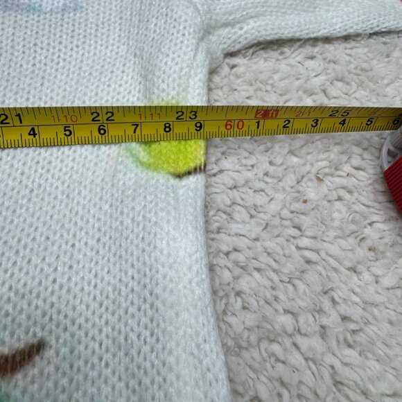 Dachshund Dog Print Button Front Cardigan Sweater Women's, Size XL - Picture 7 of 7